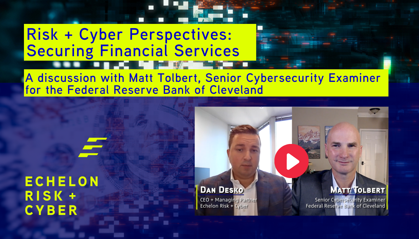 Video Interview: Securing Financial Services