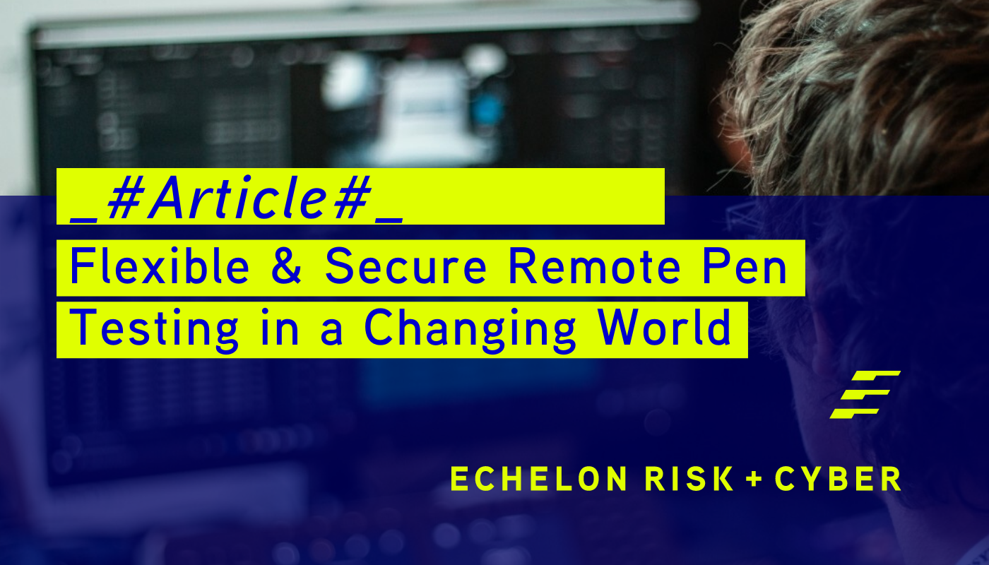 Flexible and Secure Remote Pen Testing in a Changing World