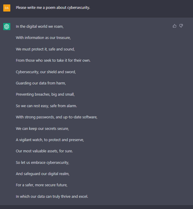 Cybersecurity Poem