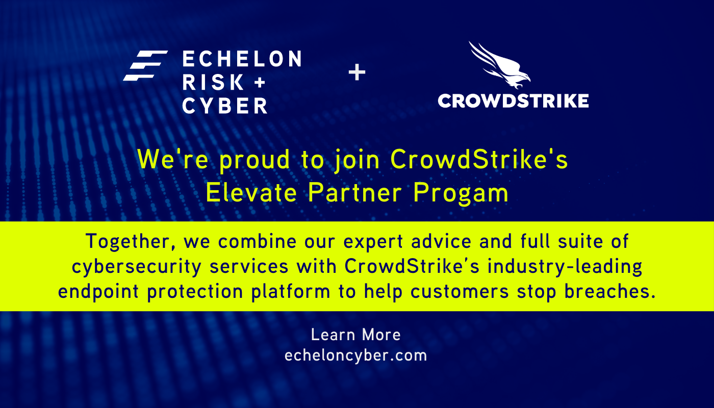 Echelon joins crowdstrike elevate partner program